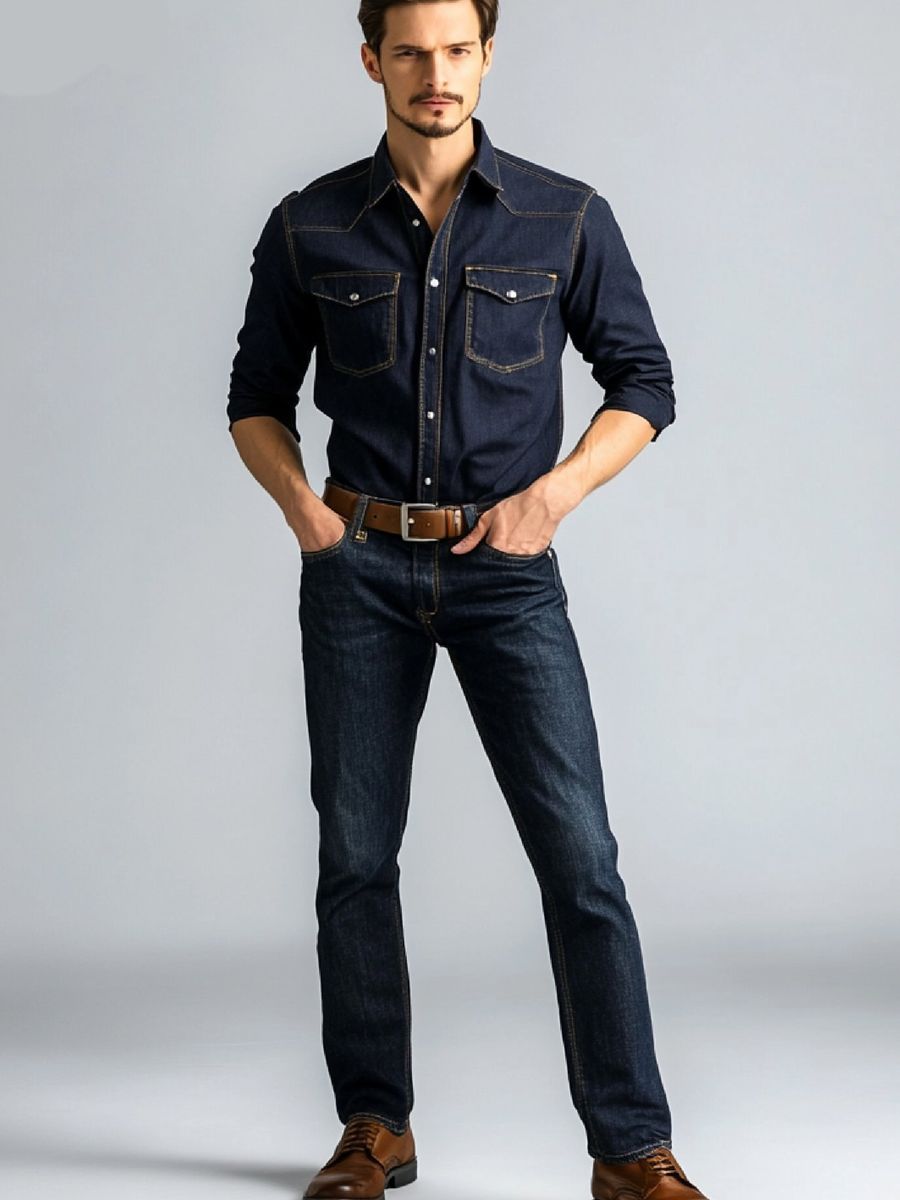 Straight Fit Jeans by OneEntry