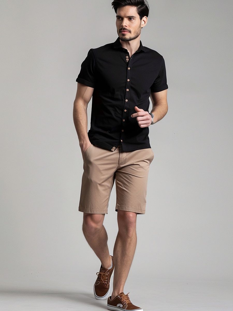 Chino Shorts by Street One