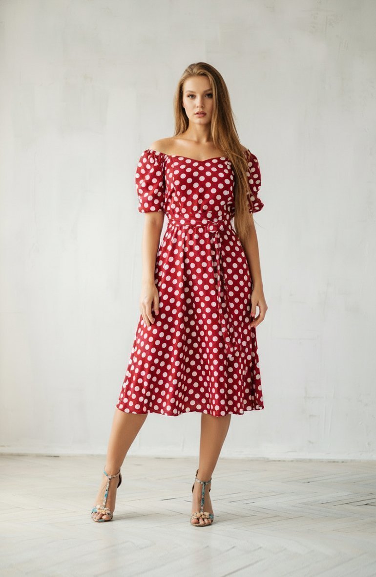 Dot Summer Dress by Street One