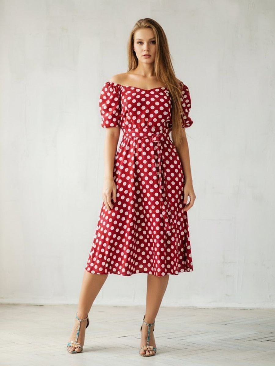 Dot Summer Dress by Street One