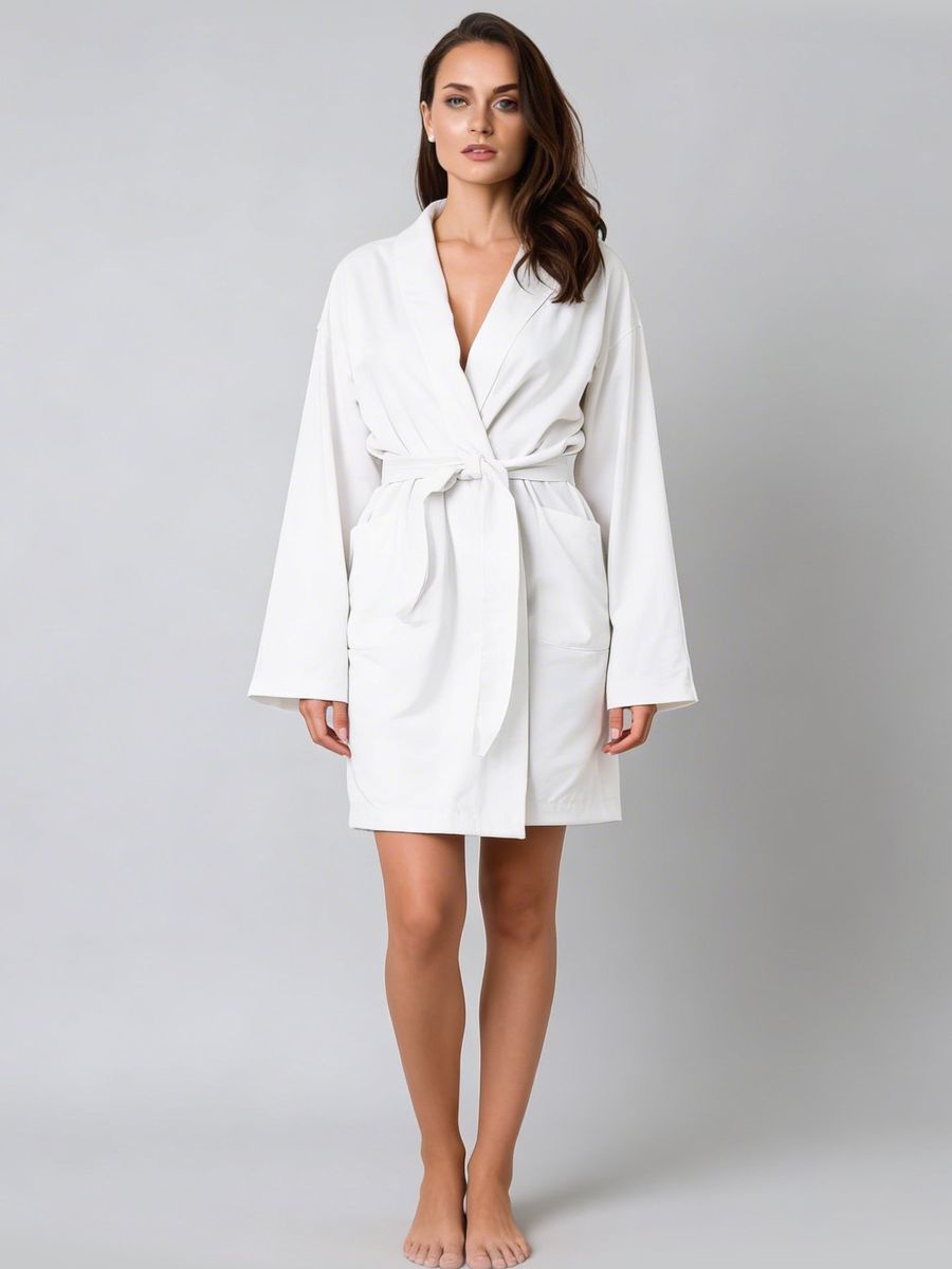 Cotton Bathrobe by Street One