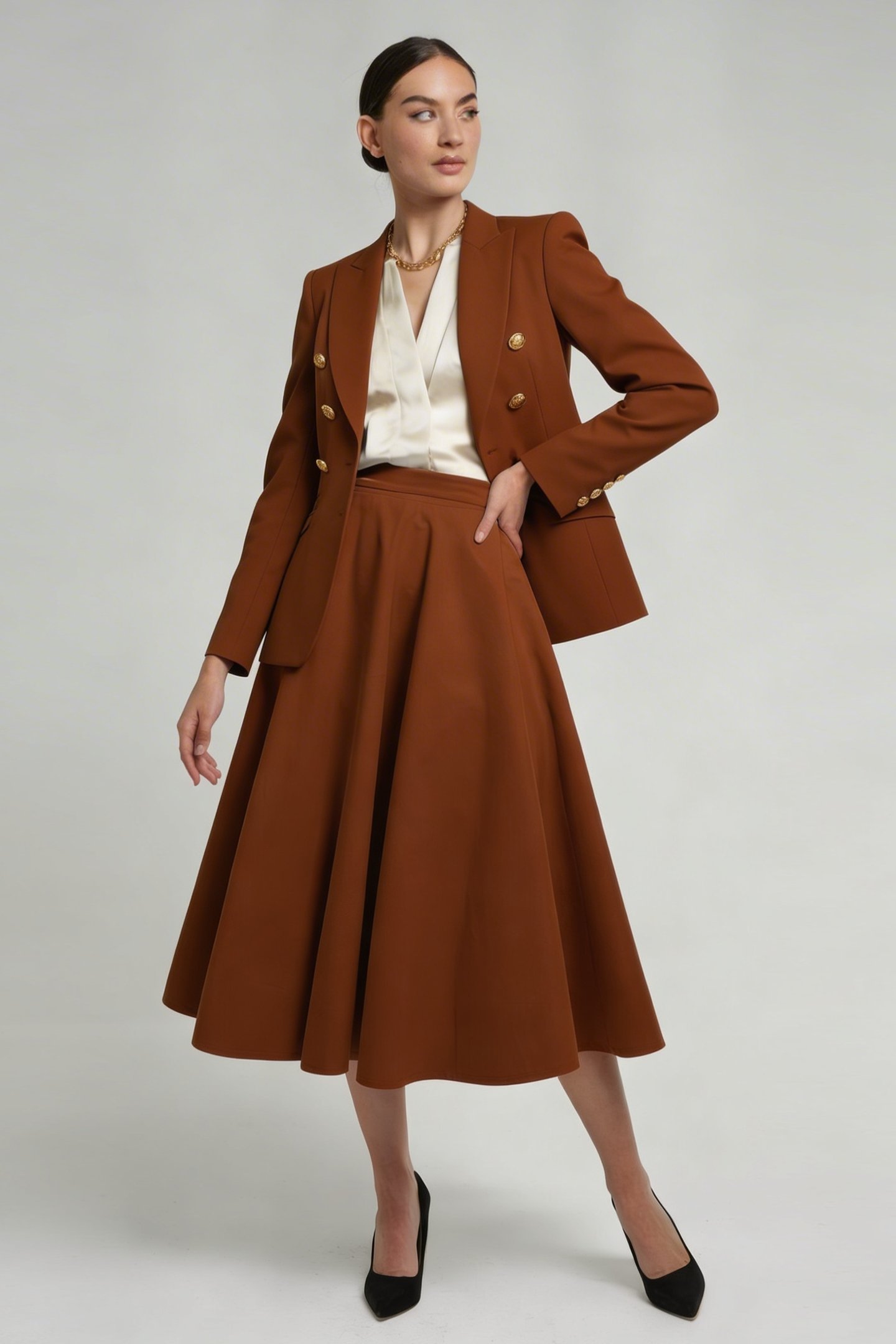 Skirt Suit by OneEntry