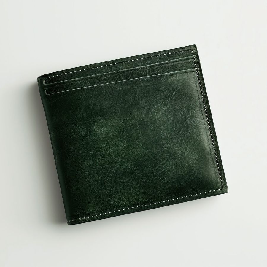 Men Leather Wallet by OneEntry