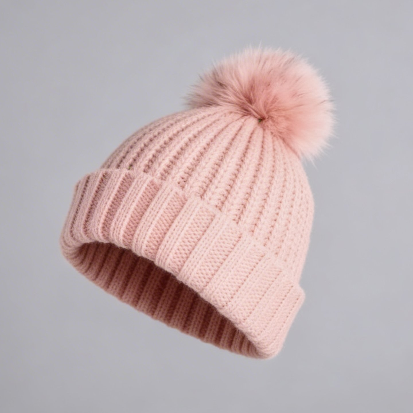 Women Beanie With Pompom by Street One